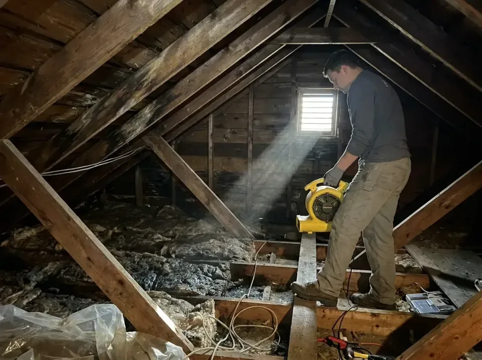attic-water-damage-drying-proc-007 — frequently asked questions, Emergency Water Extraction & 24/7 Flood Response in Savage,…